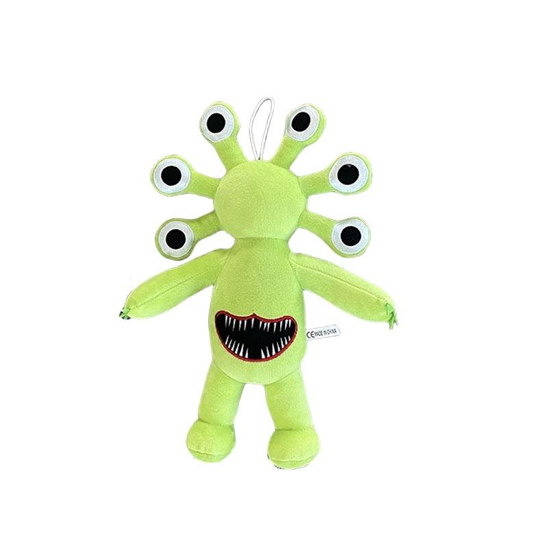Fun And Colorful Joyville Monster Plush Toy 28cm Blue Two-eyed Monster 119g Soft Short Plush Pp Cotton Filling