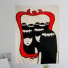 Comics Eemily The Sstrange Cartoon Tapestry Home Decoration hippie bohemian decoration divination Home Decor