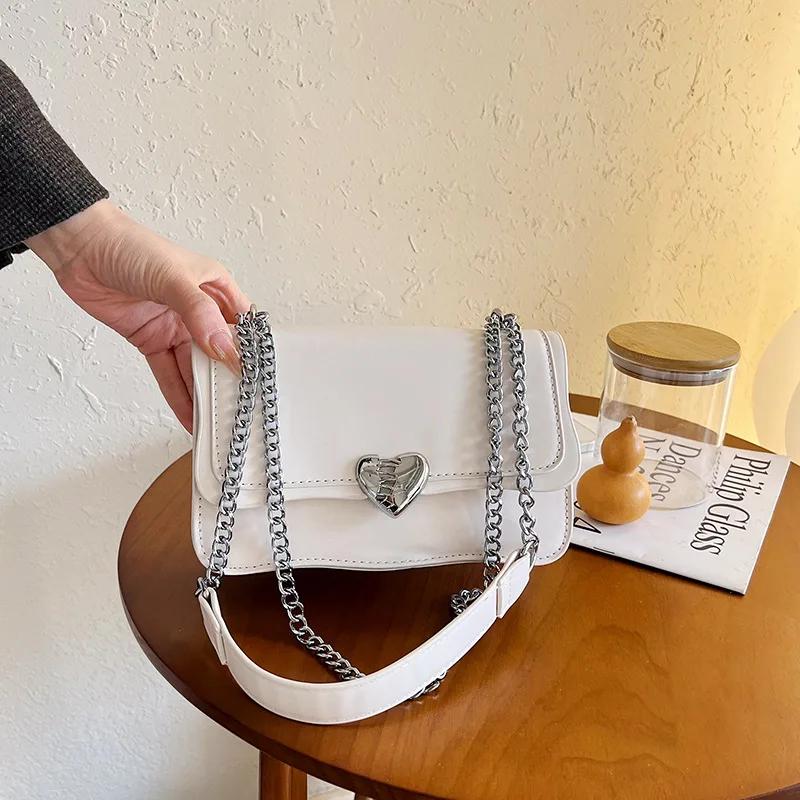 Женская сумка через плечо с нишевым дизайном, новая модная маленькая квадратная сумка через плечо, универсальная, высокого качества