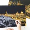 Beautiful Magic Scratch Art Scratch Night View Painting Paper Board Premium Educational Play Toys For Endless Creative Adventures
