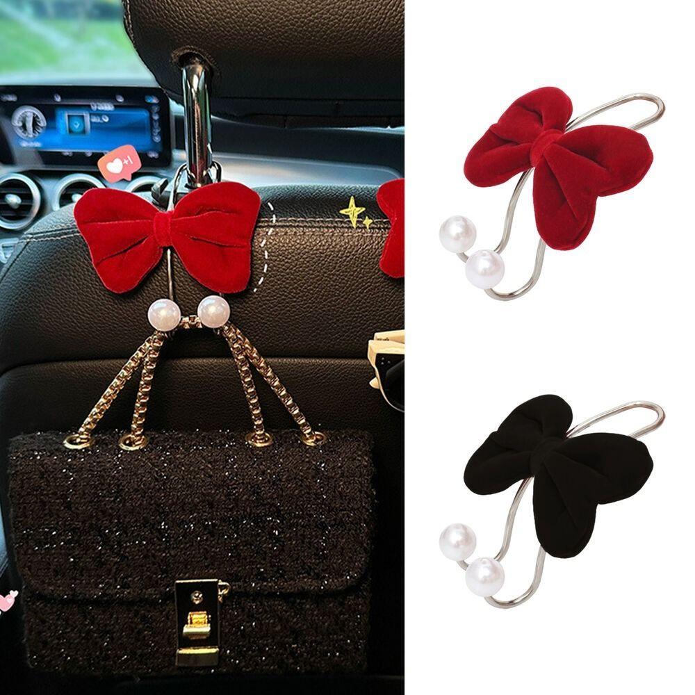 Alloy Bow Car Hook Bow Car Holder Hook NEW Car Seat Back Headrest Hook