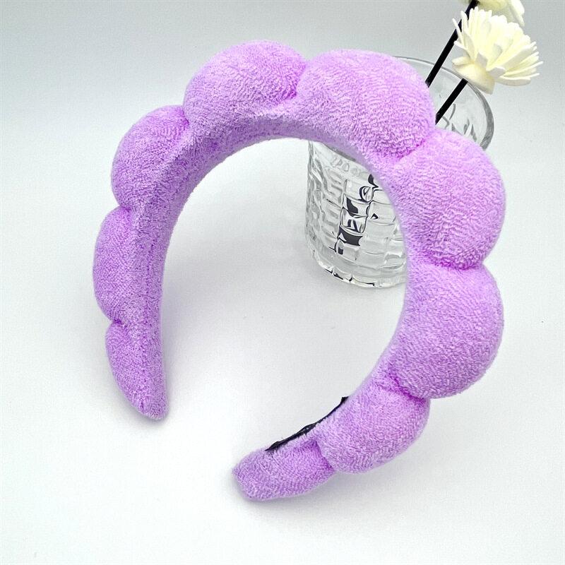 Bubble SpongeHair Band Модные женские туфли по уходу за кожей Макияж Душ Обруч для волос Пышный обруч для волос Ретро ленты для волос Мягкая повязка для волос Головные уборы