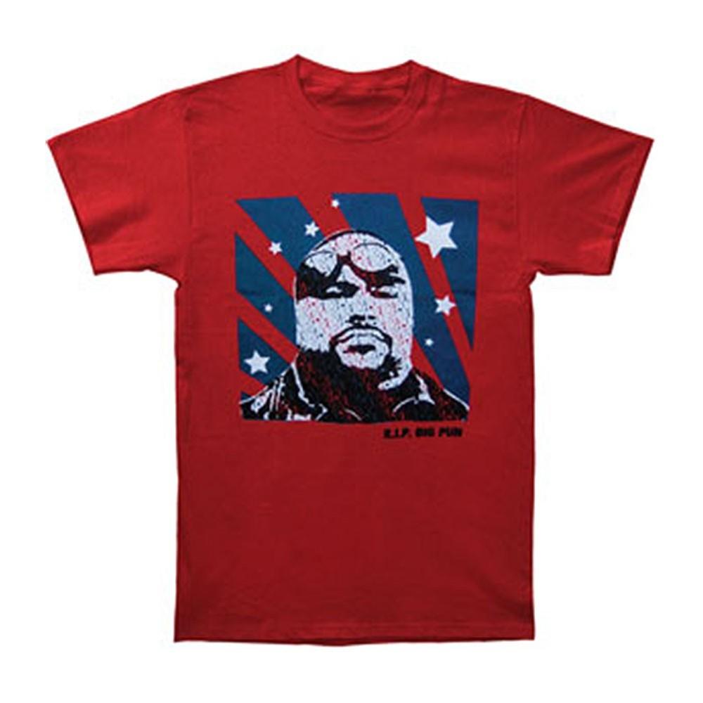 Мужская футболка Big Pun R.I.P. Футболка Красная
