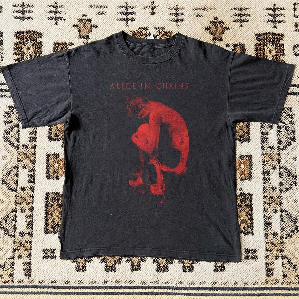 Alice In Chains Fetal 2013 Tour Scranton–Las Vegas Vintage Style Black Unisex T Unisex T-Shirt