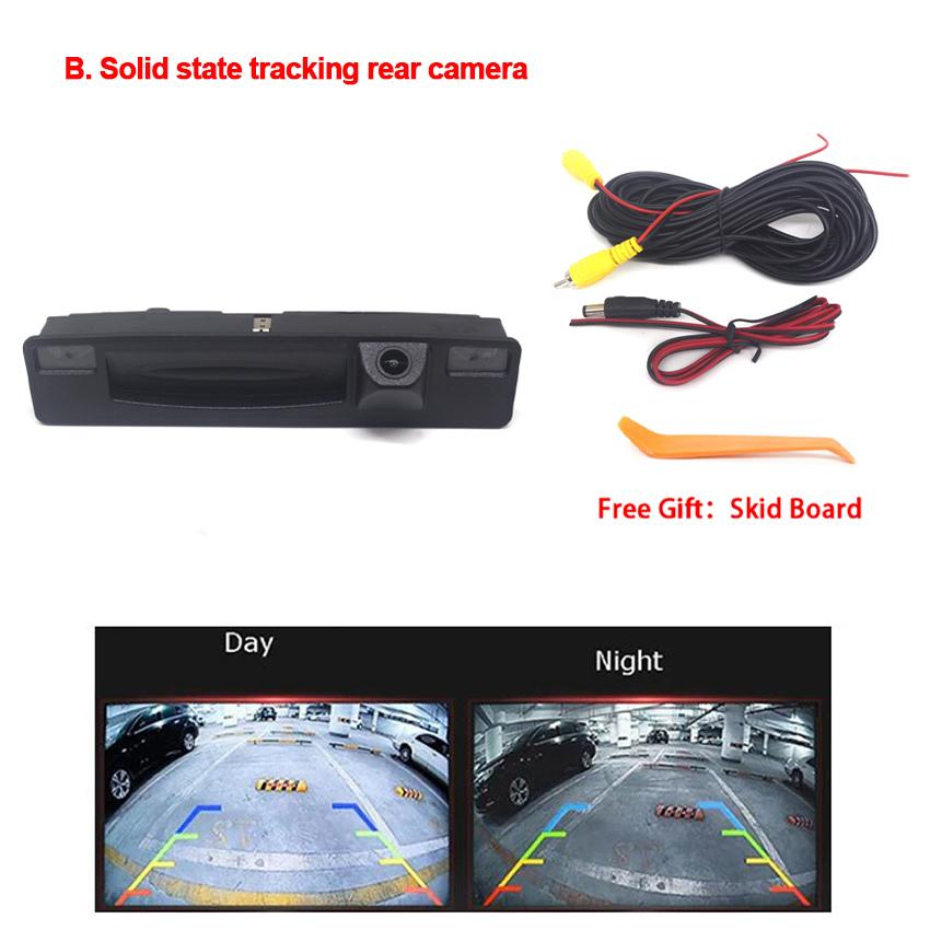 HD камера на ручке багажника для Ford Focus Mk4 C519 2018 2019 2020 2025 CCD ночное видение водонепроницаемая резервная камера заднего вида