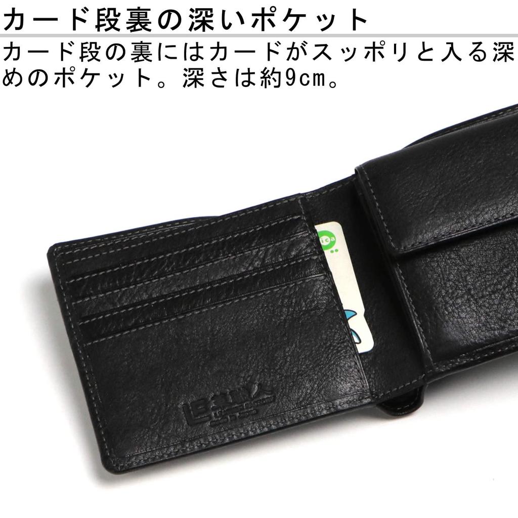 Кожаный мастер Dualline Кошелек бифолд Натуральная кожа Кожа Точиги Сасамачи Кошелек бифолд с монетницей DU020 CA Мужской (карамель)