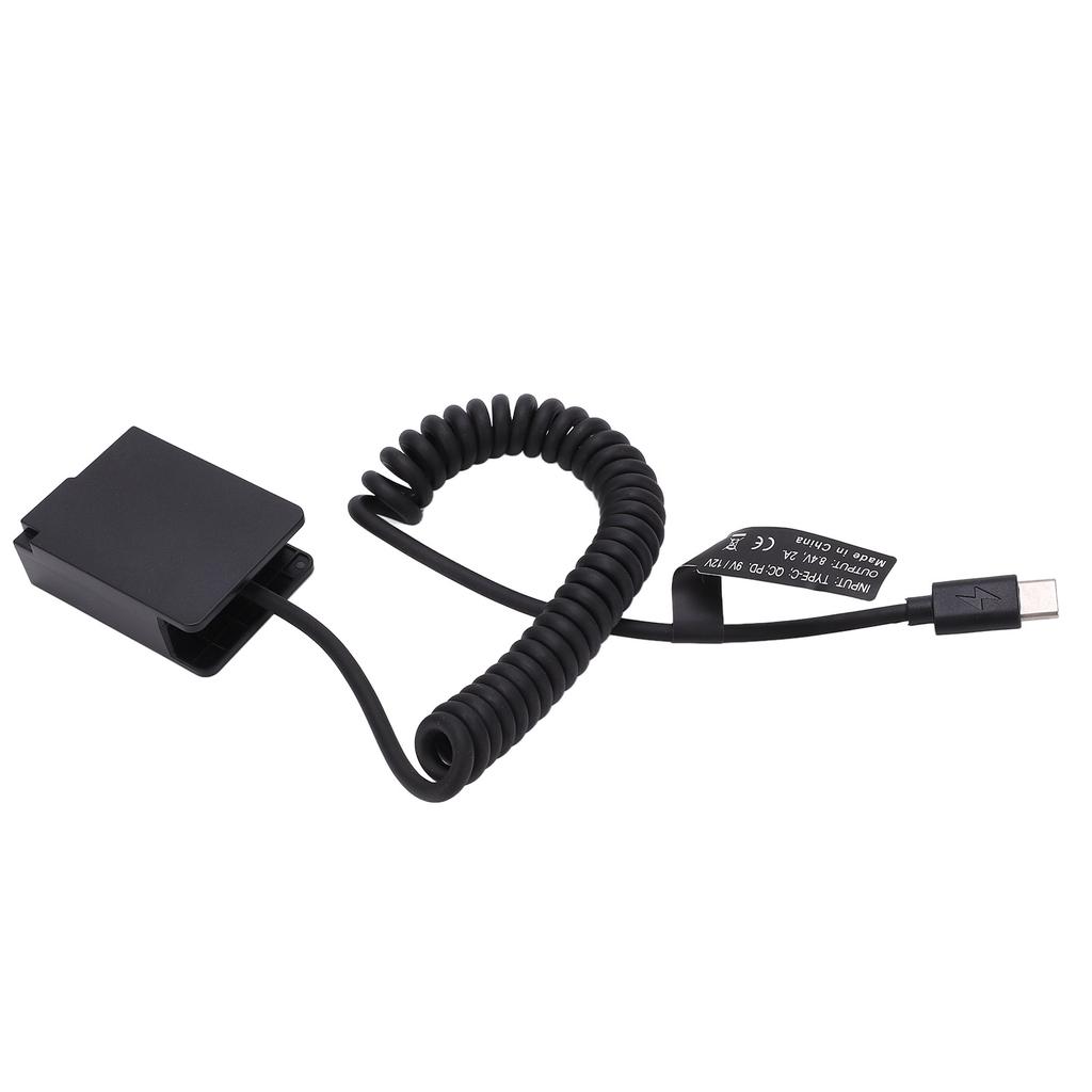 Тип C DMWDCC8 Полностью декодированный адаптер-муфта для аккумулятора-пустышки с гибким пружинным кабелем для камеры G5