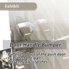 New Anti-collision Ring Safety Protection PVC Wall Protector Door Stopper Stop Bumper Handle Bumper