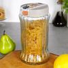 Glass Food Storage Jar with Lid 1.6L