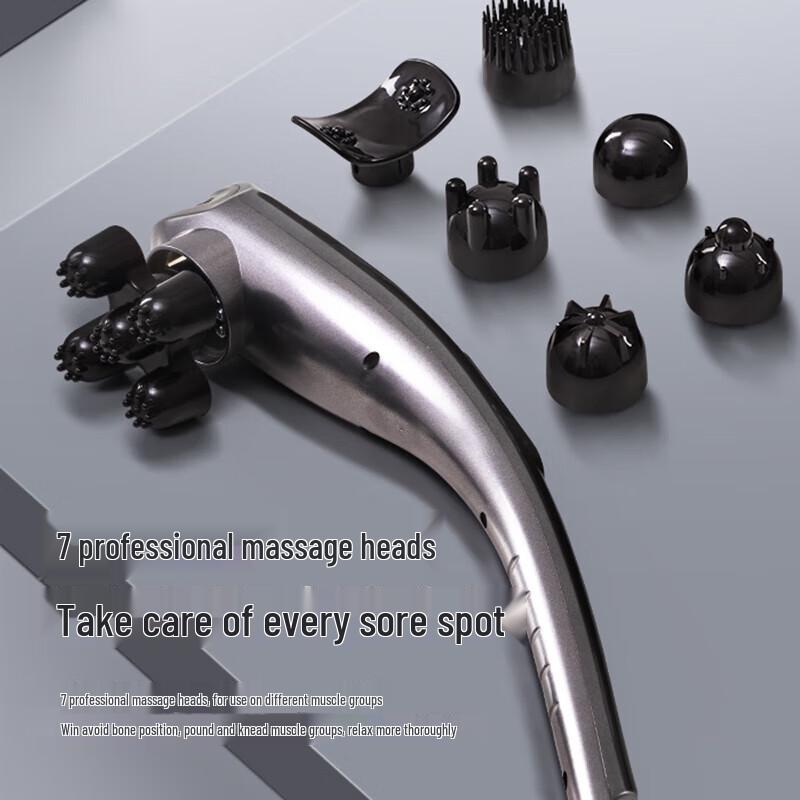 AUX Little Dolphin Handheld Neck and Shoulder Massager CN plug (adapter included)