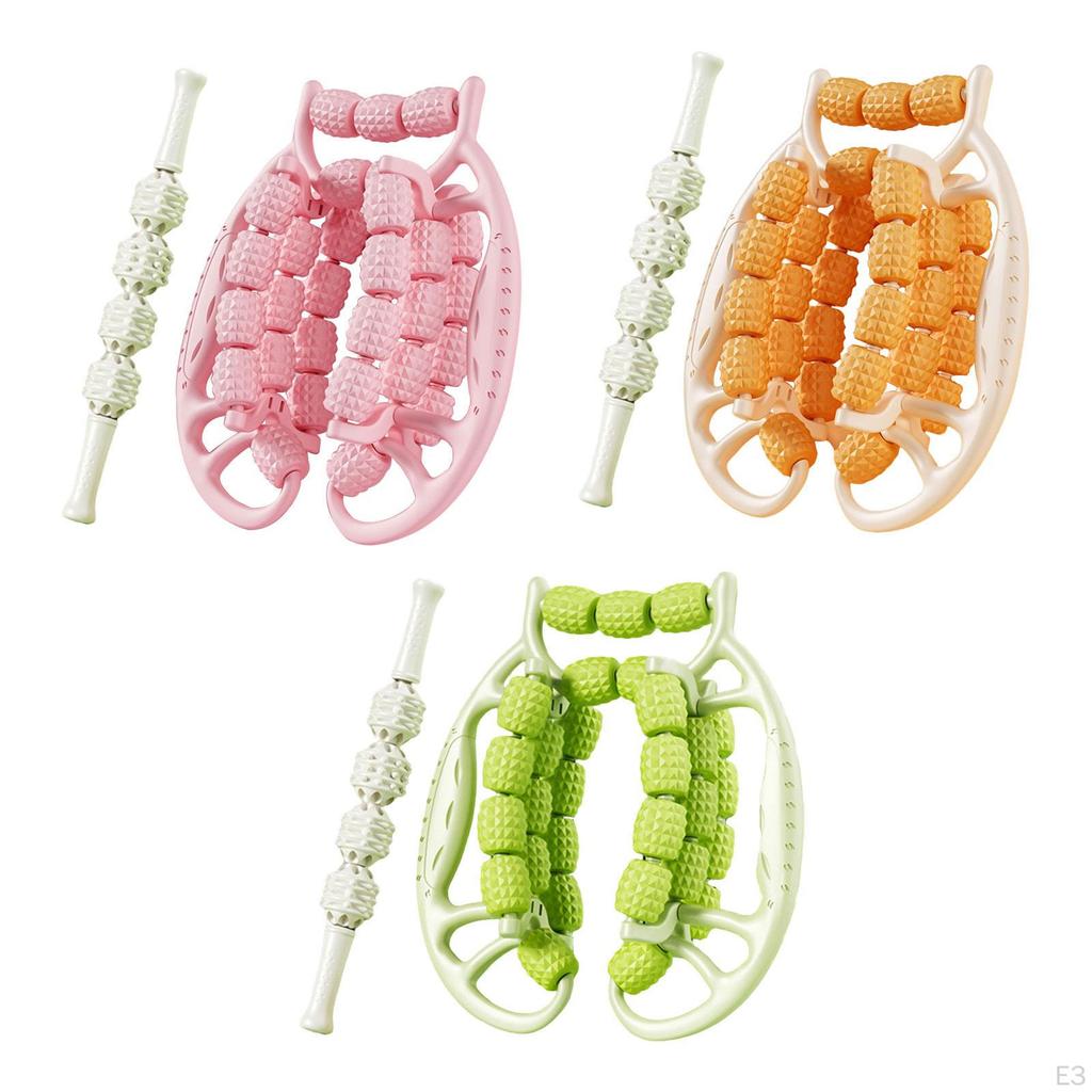 29 Wheel Fascia Muscle Roller Degree Press Points Sturdy Leg Massager for Calf