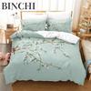 3Pcs Duvet Cover Collection 3D Branch Flower Bedding Collection Soft Comfortable Breathable Duvet Cover For Bedroom Guest Room Decor