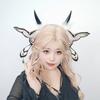 Realistic Wolf Ear Headbands Cosplay Costume Hair Hoop Adjustable Size Headgear for Festivals and Celebrations
