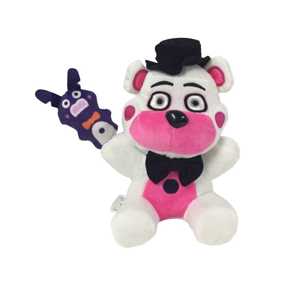 Новая плюшевая игрушка Фредди из FNAF, 18 см, набитая игрушка, плюшевые животные, медведь, кролик, игра, плюшевые игрушки FNAF, игрушка на день рождения, подарок на Рождество для детей