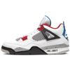 Мужские кроссовки Air 4 Retro SE What The 4 белые милитари-синие огненно-красные CI1184-146