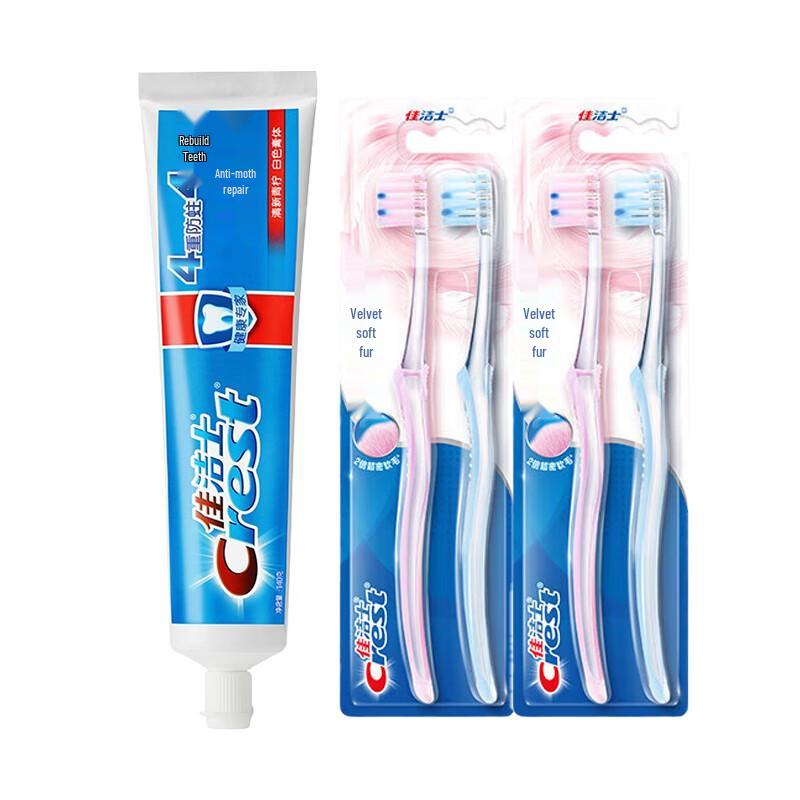 Crest Anti-Cavity Repair Toothpaste & Gum Care Toothbrush Set