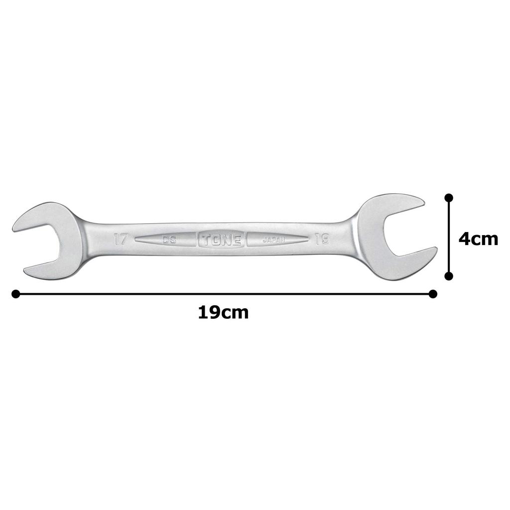 TONE Гаечный ключ Размер зева 17 x 19мм DS-1719