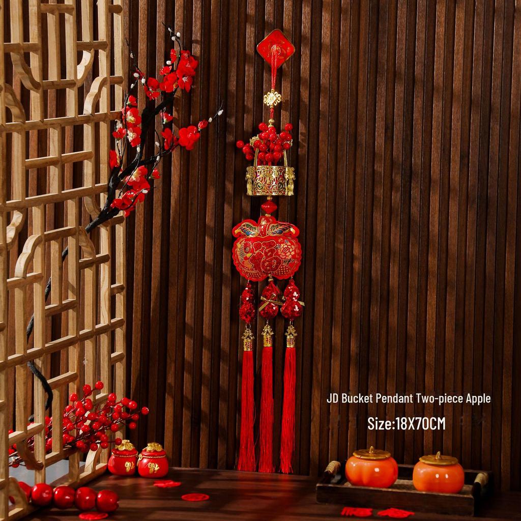 2025 Snake Year Blessing Pendants: New Year and Spring Festival Decorations for Wealth and Prosperity