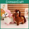 Cartoon Plush Horse Toy Cute Animal Doll Room Decorations Children Gift Holiday