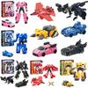 Miniforce X Lucybot Colorful 4 In 1 Transformer Car Robot Toy For Kids
