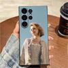 Чехол для телефона Pippa E-Emma M-Myers-S для Samsung S25, S24, S21, S22, S23, S20, Ultra, S26, Plus, Fe, Note, 5G Черный чехол