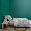 Housse de Couette "Botania" 140x200cm Gris
