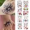 Tattoo Stickers Eco-friendly Waterproof Detachable Painless Fun Role Play Props Paper Halloween Simulation Scar Sticker for Masquerade