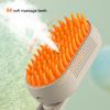 USB Rechargeable Cat Dog Grooming Comb With Electric Water Spray Cat Steam Brush For Pet Massage Cats Dogs Hair Removal Combs
