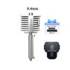 Hotend Kit For Bambu Lab A2L/A1/A1 Mini Hot End Assembly 0.2/0.4/0.6/0.8mm Hardened Steel One-Piece Nozzle For A1 3D Printer