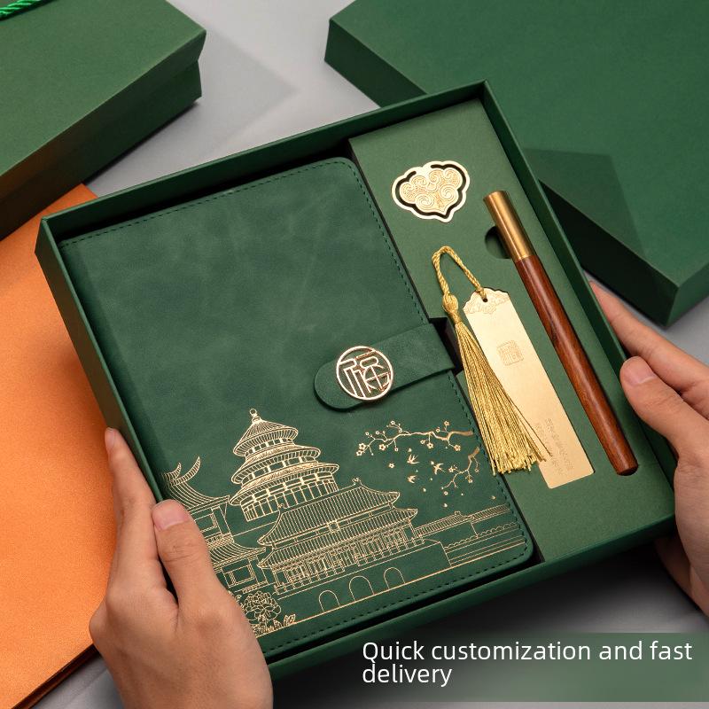 Набор блокнотов National Trend формата А5: Ретро-блокнот для деловых, офисных и творческих встреч - в комплекте подарочная коробка