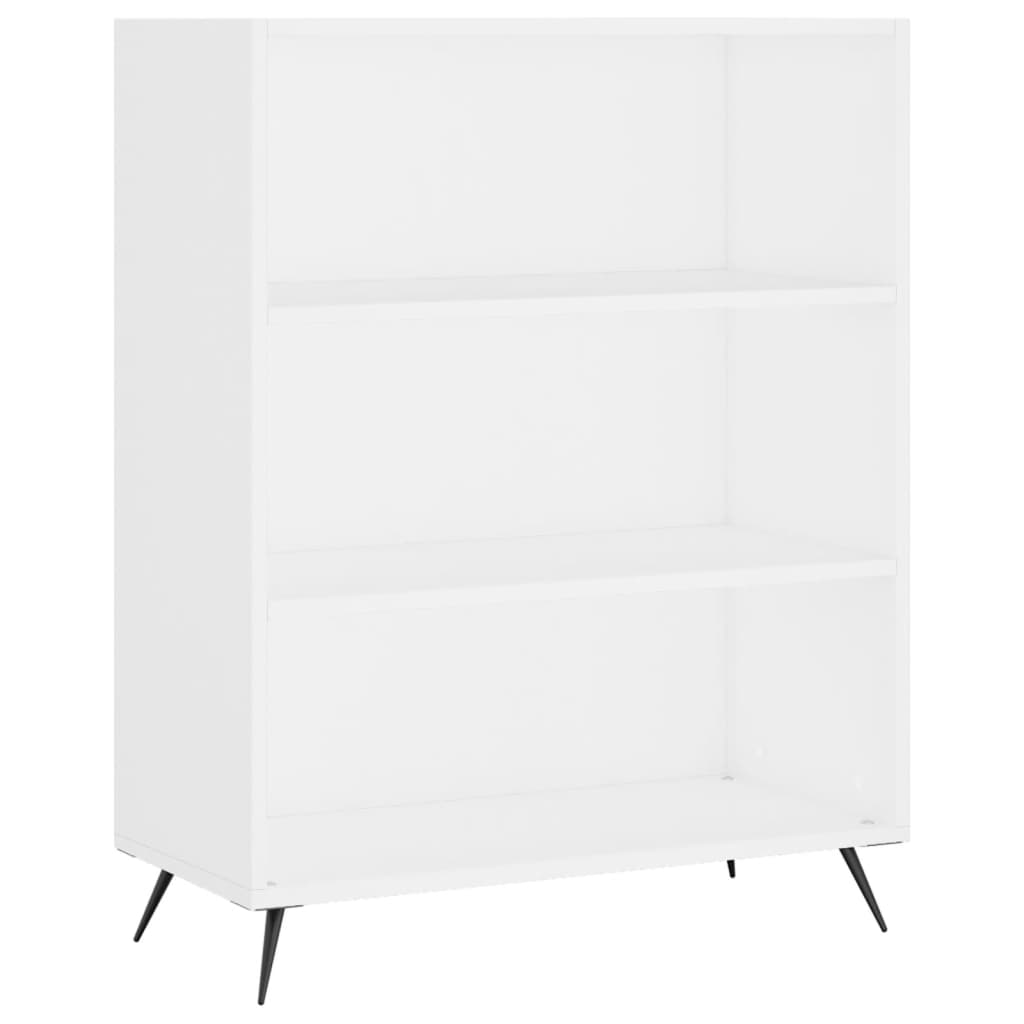 Vidaxl Regał, Biały, 69,5X32,5X90 Cm, Materiał Drewnopochodny