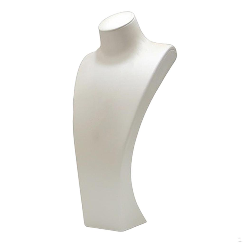 Элегантная подставка для ожерелий, дисплей для ювелирных изделий из ПУ кожи, ретро манекен-бюст, настольное хранение