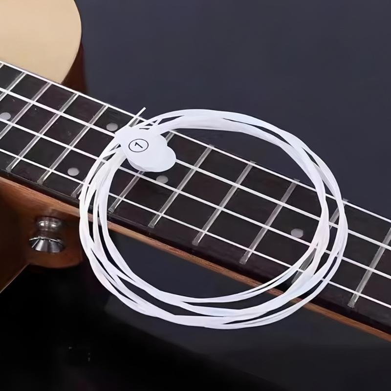Premium Rosewood Ukulele Saddles Bridge Replacement Set for Enhances Sound Vibration Transmission on 4 String Instrument