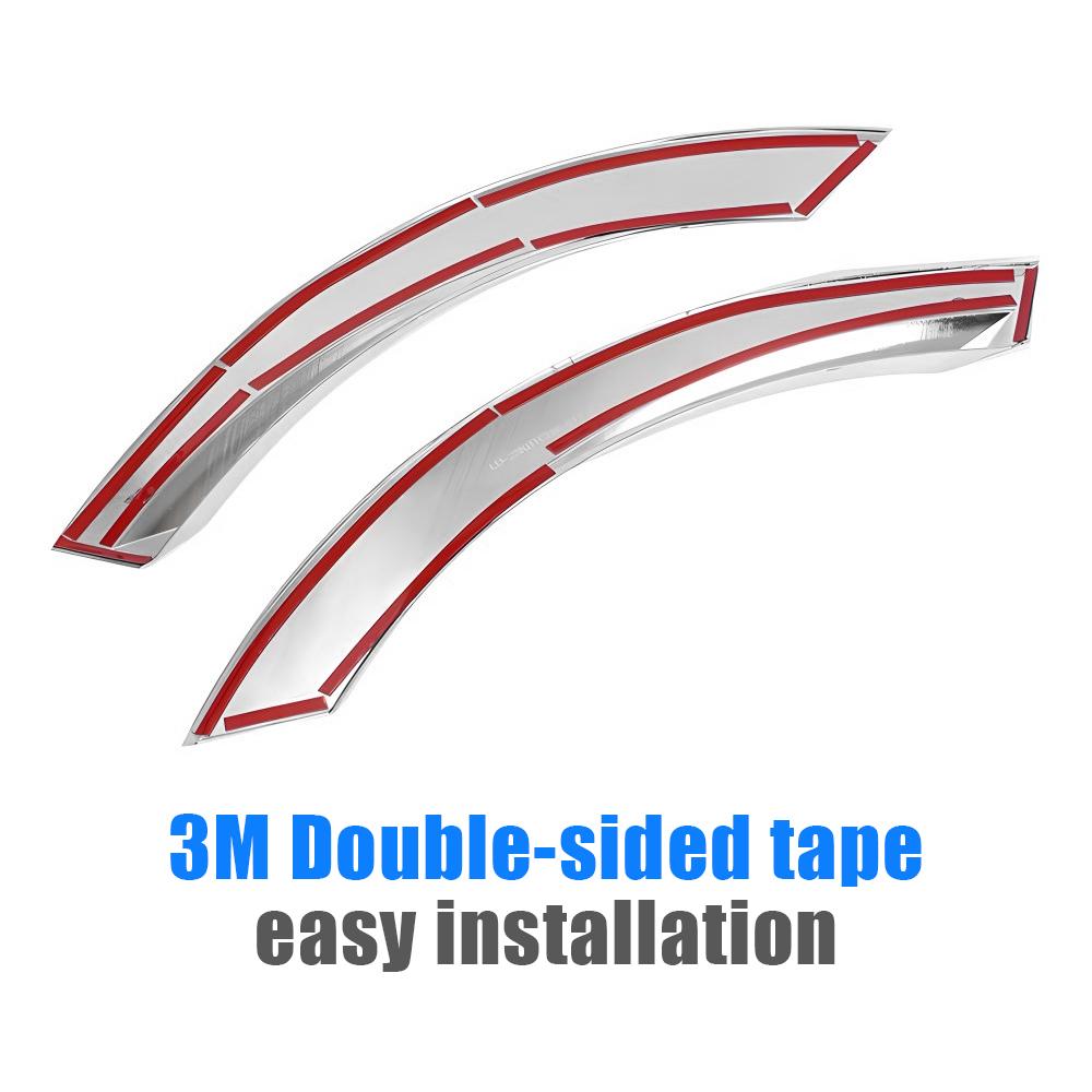 Наклейки на заднюю дверь автомобиля из АБС-пластика, декоративную полосу, накладку на рамку, чехол для Honda CR-V CRV 6-го поколения 2023 2024 2025 Hybrid