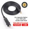 Мужской автомобильный прикуриватель, кабель DC7909/DC5521, зарядное устройство, шнур питания, совместимый с 12 В/24 В для Bluetooth-динамиков видеорегистратора