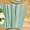 Table Runners 100% Cotton Coffee Kitchen Dining Table Home Decor Christmas Wedding Holiday Chic Handmade Luxury Soft and Simple