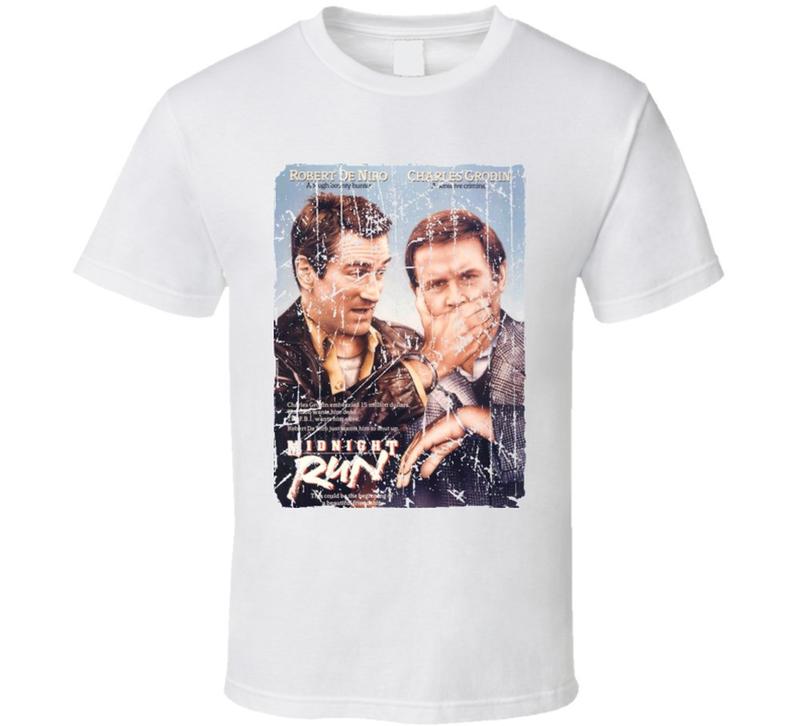 Midnight Run Movie Poster Retro Aged Look Unisex T-Shirt