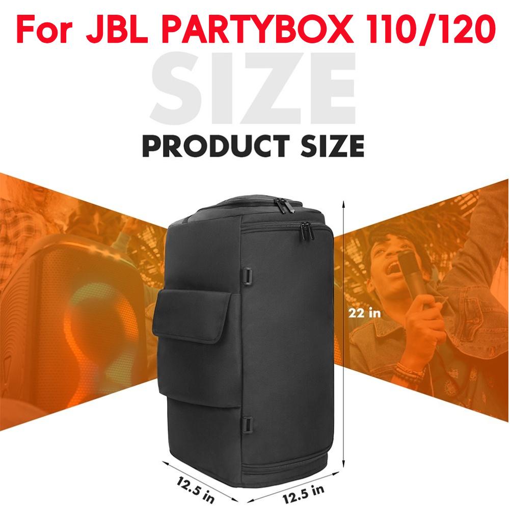 Чехол для переноски колонки Водонепроницаемый мягкий защитный чехол для колонки для JBL PARTYBOX 520 Двусторонняя сумка для хранения колонки Износостойкая
