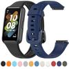 Мягкий силиконовый ремешок для часов Huawei Band 7 Оригинальный Удобный браслет сменный ремешок Huawei Band 7 correa Аксессуары