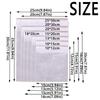 100Pcs Drawstring Disposable Coffee Pouches Non-woven Fabric Drawable Tea Infuser Multi-size Large Tea Filter Bags with String
