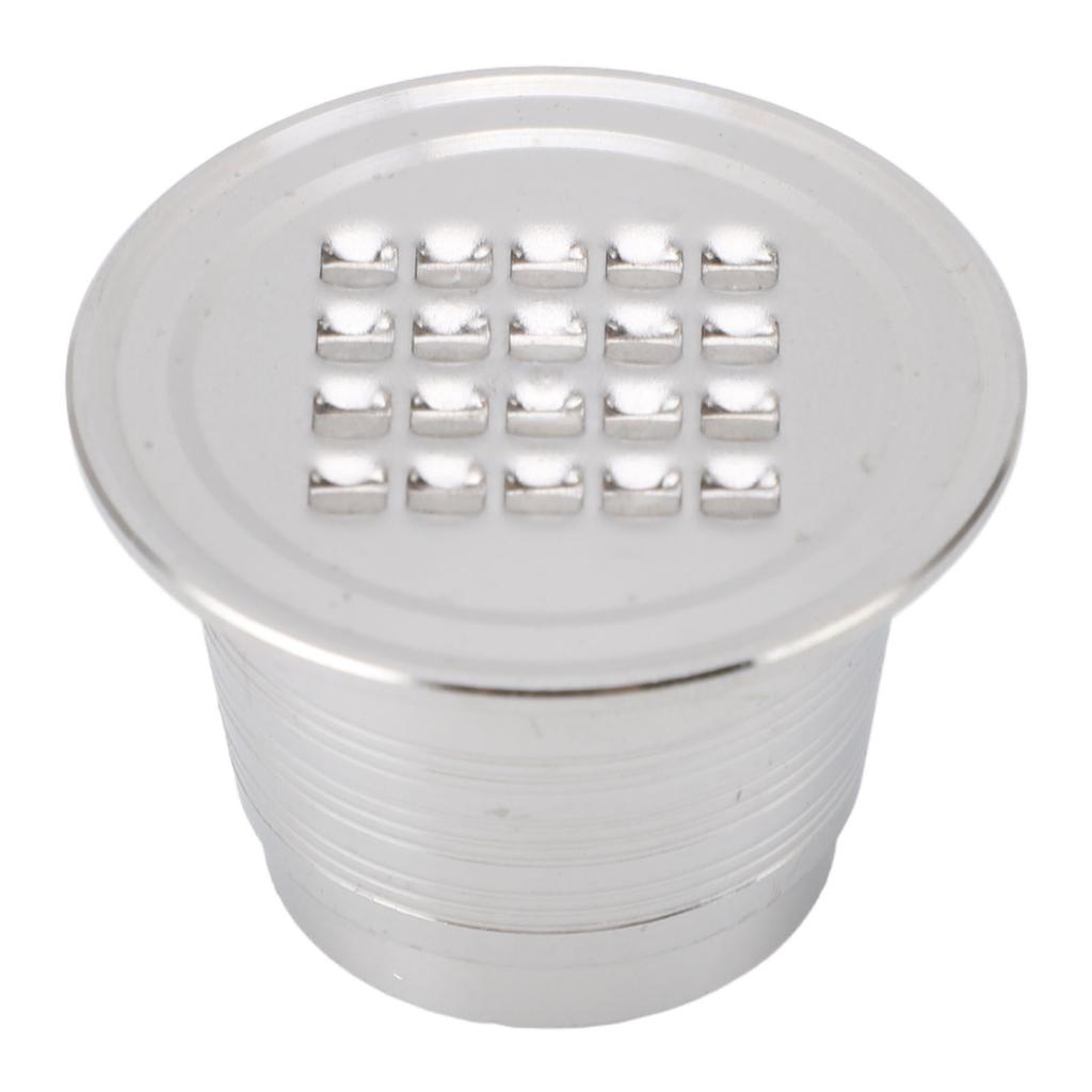 Кофейная капсула с ложкой-щеткой, фильтровальной бумагой, уплотнительным кольцом, квадратным отверстием, из нержавеющей стали, многоразовая кофеварка