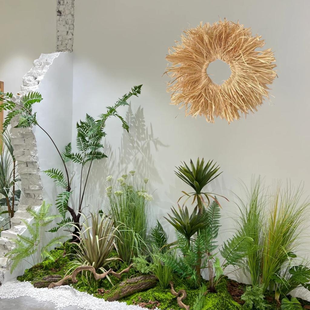 1 шт. Рафия Ручной работы Подвесные украшения Креативное украшение, для Настенных подвесок для дома