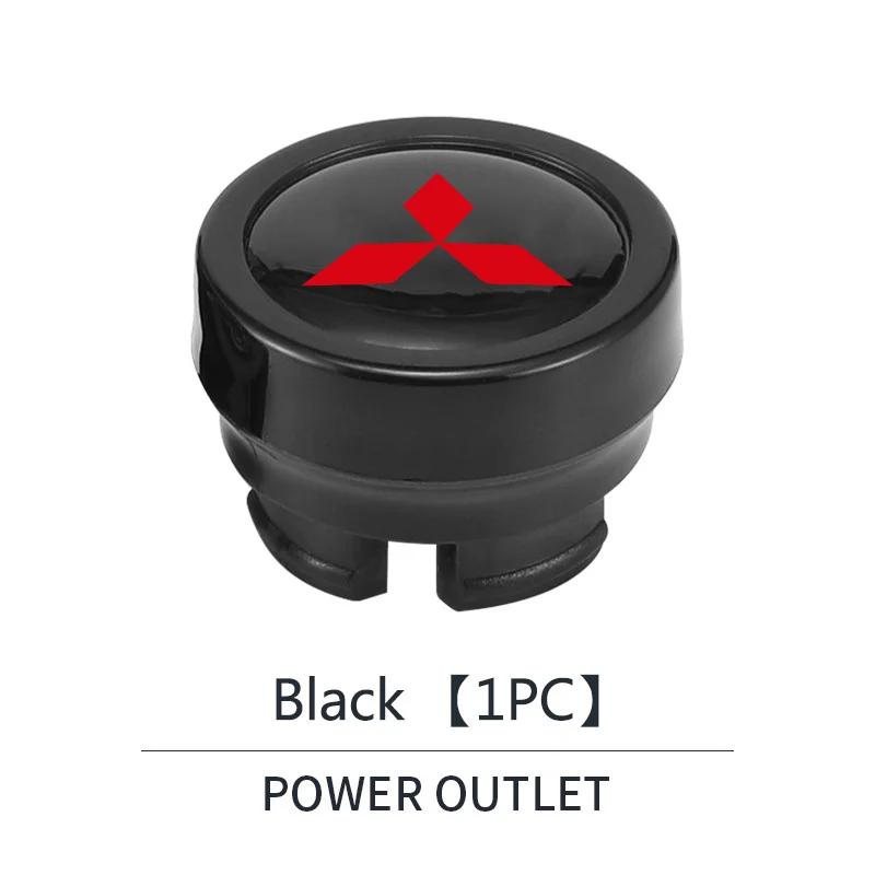 gjbf4 Car Cigarette Lighter Cover DustProof Cover Dustproof Cap Plug For Mitsubishi Outlander Pajero Sport Lancer ASX L200 Eclip