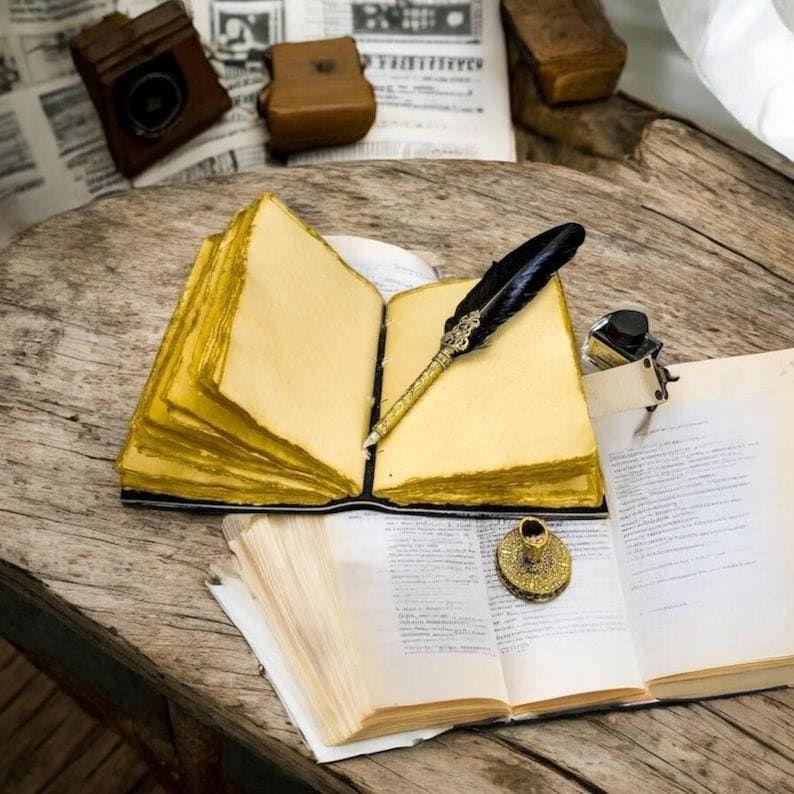 Журнал из лисьей кожи: Большой Гримуар, Пустая Книга Теней