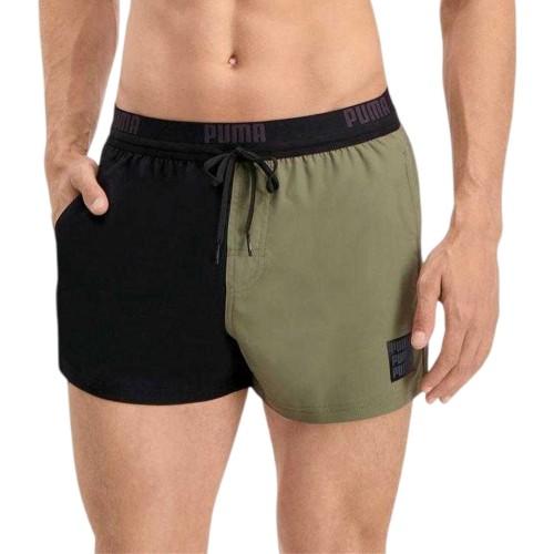 Puma Mens Colour Block Swim Shorts