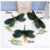 Orchid Leaves Artificial Phalaenopsis Stems Leaf Faux Cymbidium Flower Foliage Green Real Touch Latex Bulk Home Decor