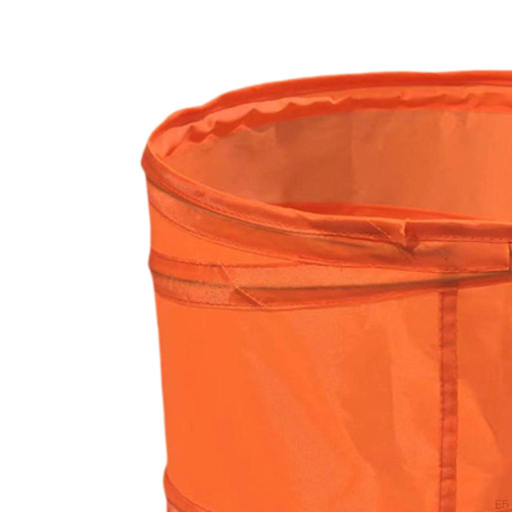 Ведро для гольфа для заднего двора, легко хранить, складное хранилище из ткани Оксфорд для помещений и улицы, для семьи