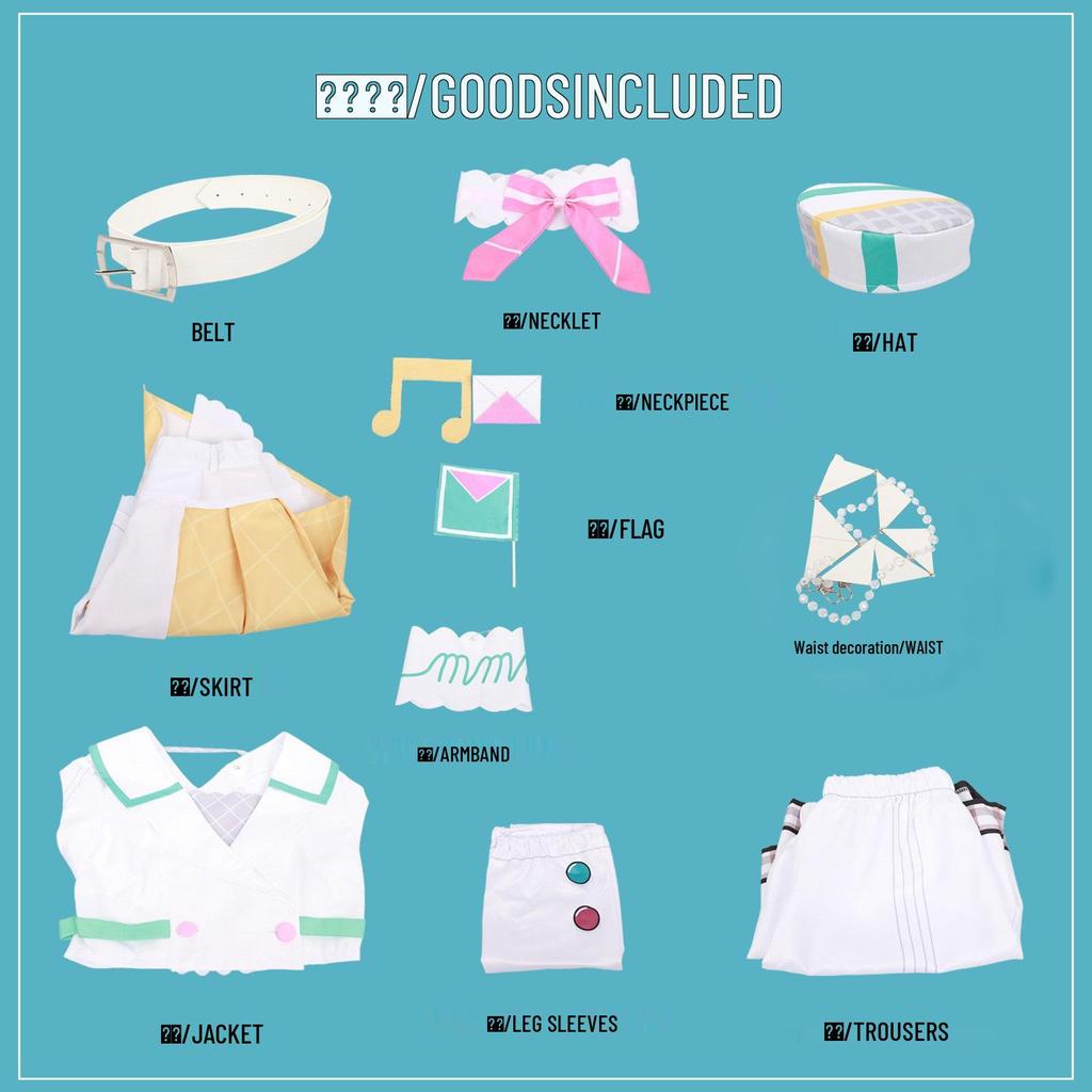 Hatsune Miku Magical Mirai Sweet Uniform Cosplay Costume for Women