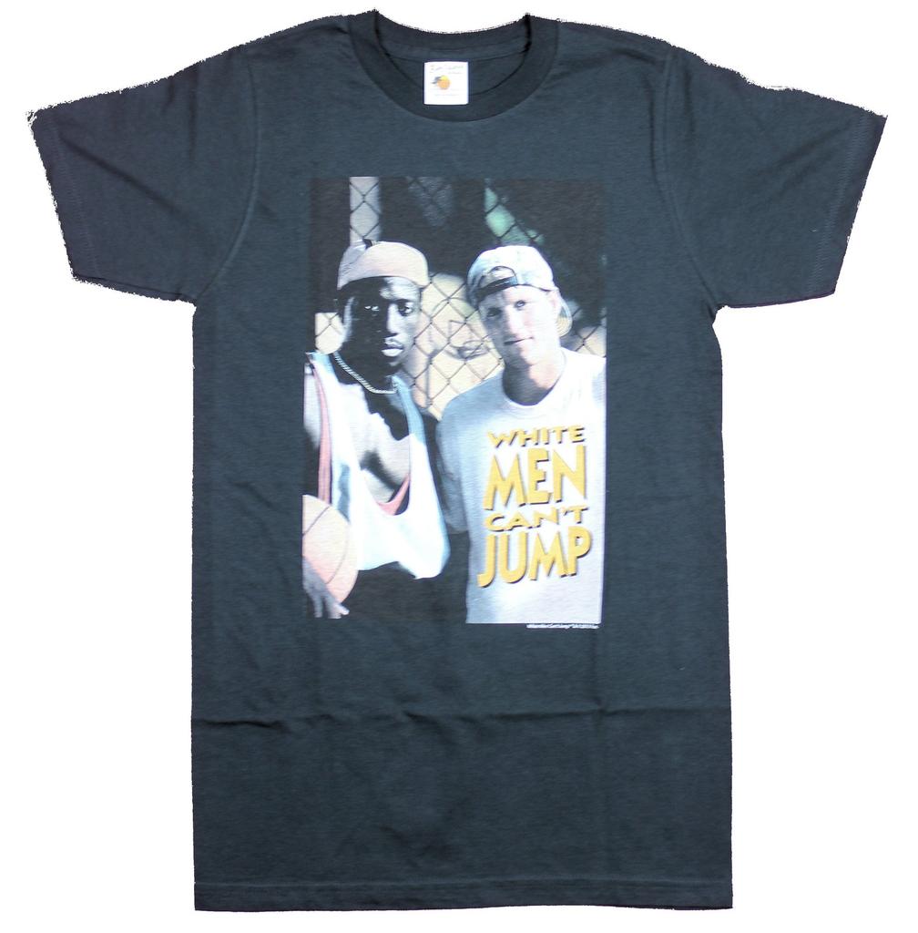 White Men Can't Jump Mens T-Shirt - Billy Sydney Image At the Fence Image
