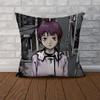 Подушка с принтом Serial Experiments Lain для автомобиля, дивана, декоративная, для дома, двусторонняя, плюшевая, квадратная, наволочка